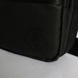 Crossbody Bag.Round Rubber Badge.