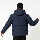 NAVY PUFFER JACKET