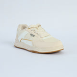 Skate Sneaker.Braided Laces.Gold Accent