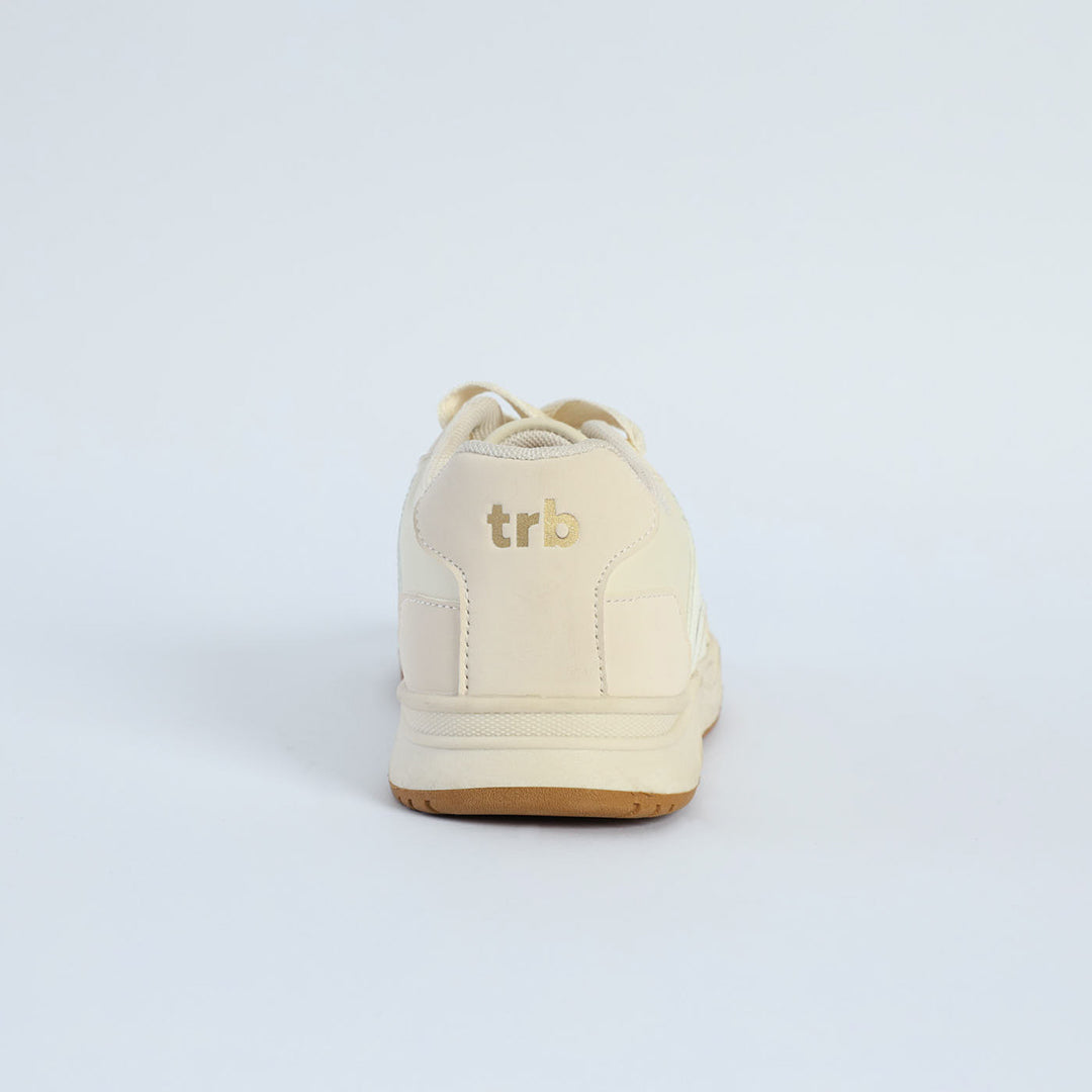 Skate Sneaker.Braided Laces.Gold Accent