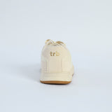 Skate Sneaker.Braided Laces.Gold Accent