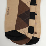 Printed 3 Pack Long Socks.Polka Dot.Stripe And Argyle.