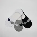 3 Pack Secrer Socks.Argyle Print.