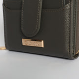 Mini Card Holder Wallet.Zip Around Detail.