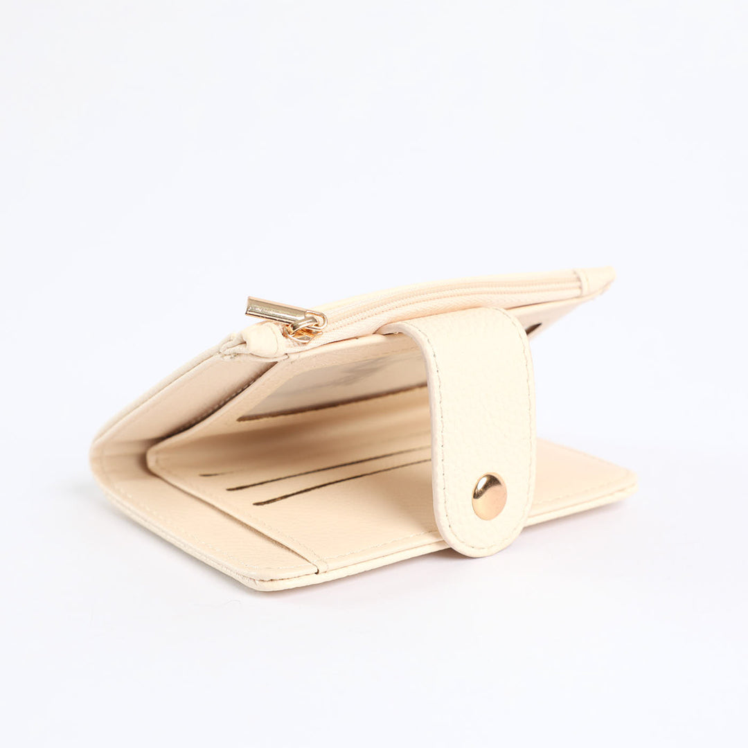 Soft Pu Card Holder.Gold Ingot.