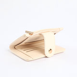 Soft Pu Card Holder.Gold Ingot.