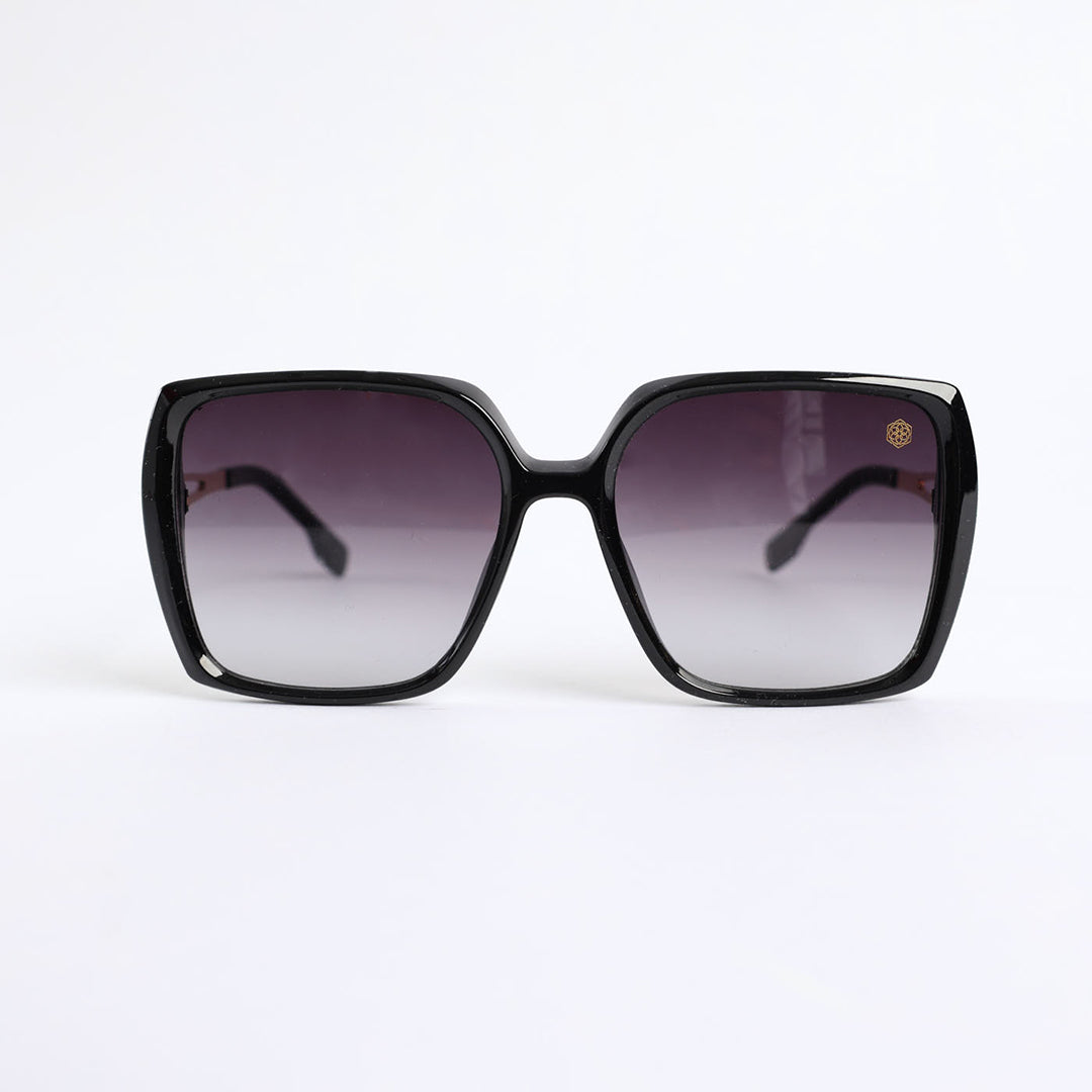 Oversized Sunglasses.Smoke Gradient Lens.