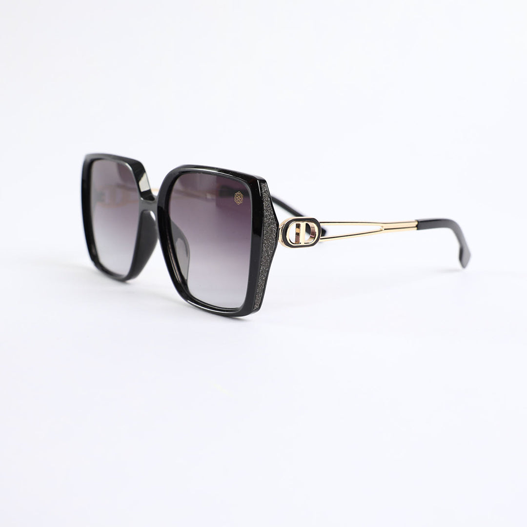 Oversized Sunglasses.Smoke Gradient Lens.
