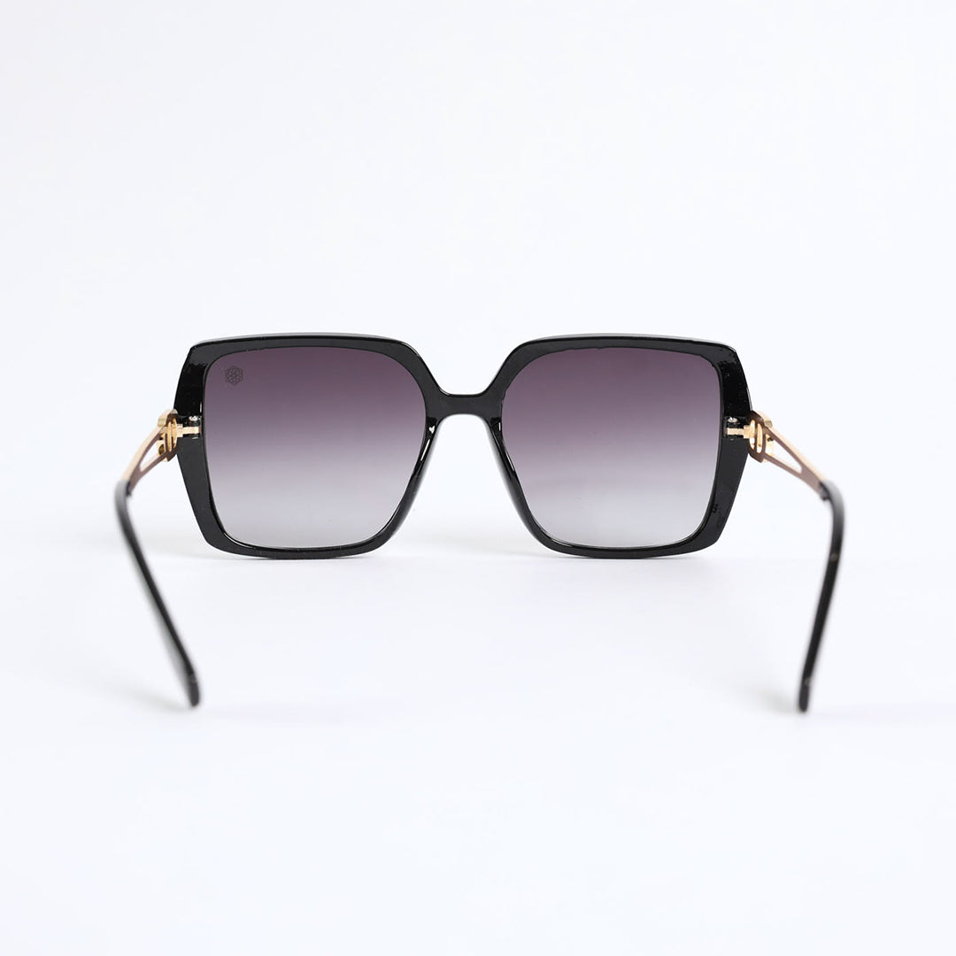 Oversized Sunglasses.Smoke Gradient Lens.