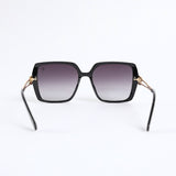 Oversized Sunglasses.Smoke Gradient Lens.