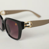 Overisized Wayfarer.Smoke Gradient Lens.