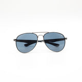 Aviator Sunglasses With Matte Temples.