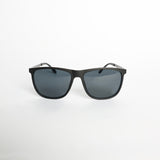 Retro Sunglasses With Gun Metal Trims.