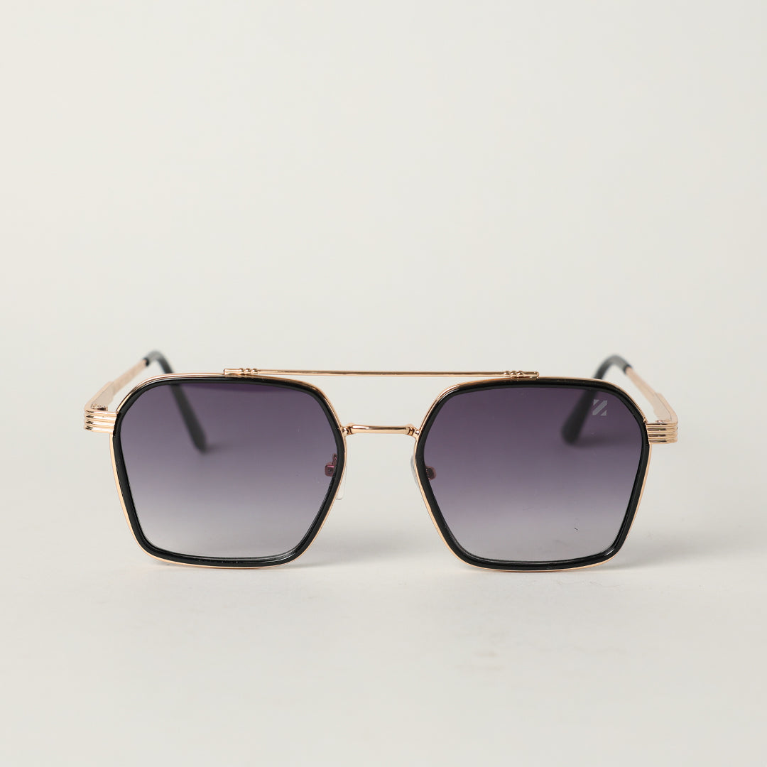 Lt Gold Aviator Sunglasses.