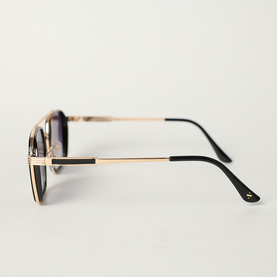 Lt Gold Aviator Sunglasses.