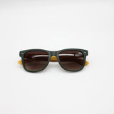 Sunglasses With Dk Choc Gradient Lens.