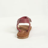Heart Strappy Leather Sandal.