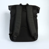 Matte Pu Flap Backpack.Ripstop Nylon Modular Compartments.