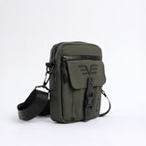 Utility Crossbody Bag Flap Pocket Details. EVOLVE Fashion Fusion