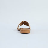 Woven Push In Sandal.CIARRA Trim.
