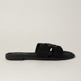 Woven Push In Sandal.CIARRA Trim.