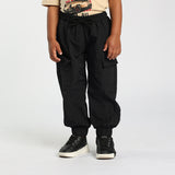 PRE-BOYS MODA BLACK TASLON CARGO JOGGER