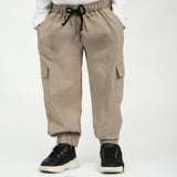 PRE-BOYS MODA TAUPE TASLON CARGO JOGGER