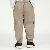 PRE-BOYS MODA TAUPE TASLON CARGO JOGGER