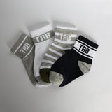 Trainer Liner Socks.Stripes.