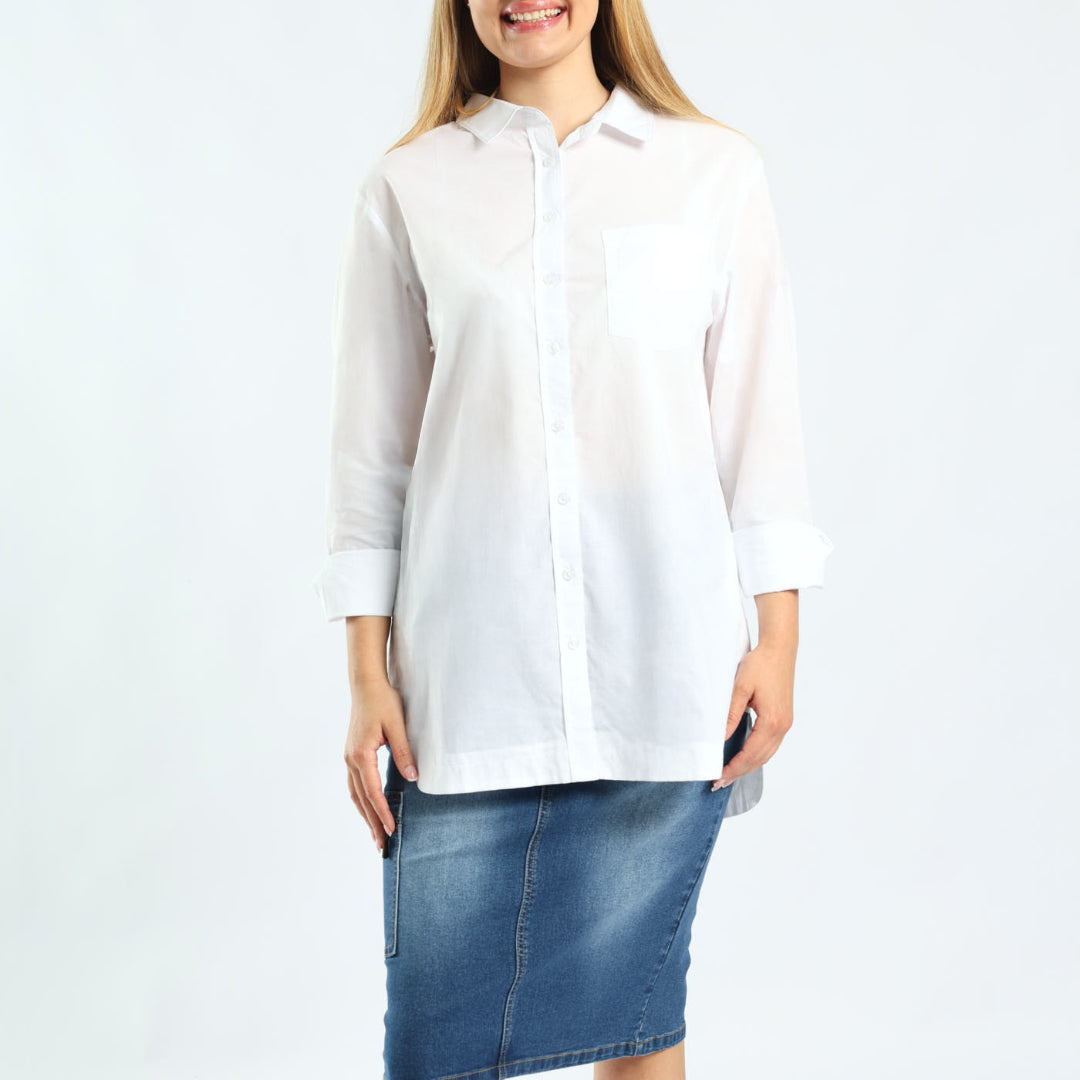 LADIES CIARRA WHITE SHIRT CIARRA Fashion Fusion
