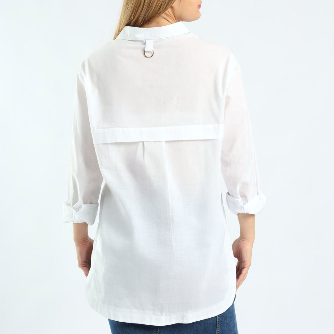 LADIES CIARRA WHITE SHIRT CIARRA Fashion Fusion