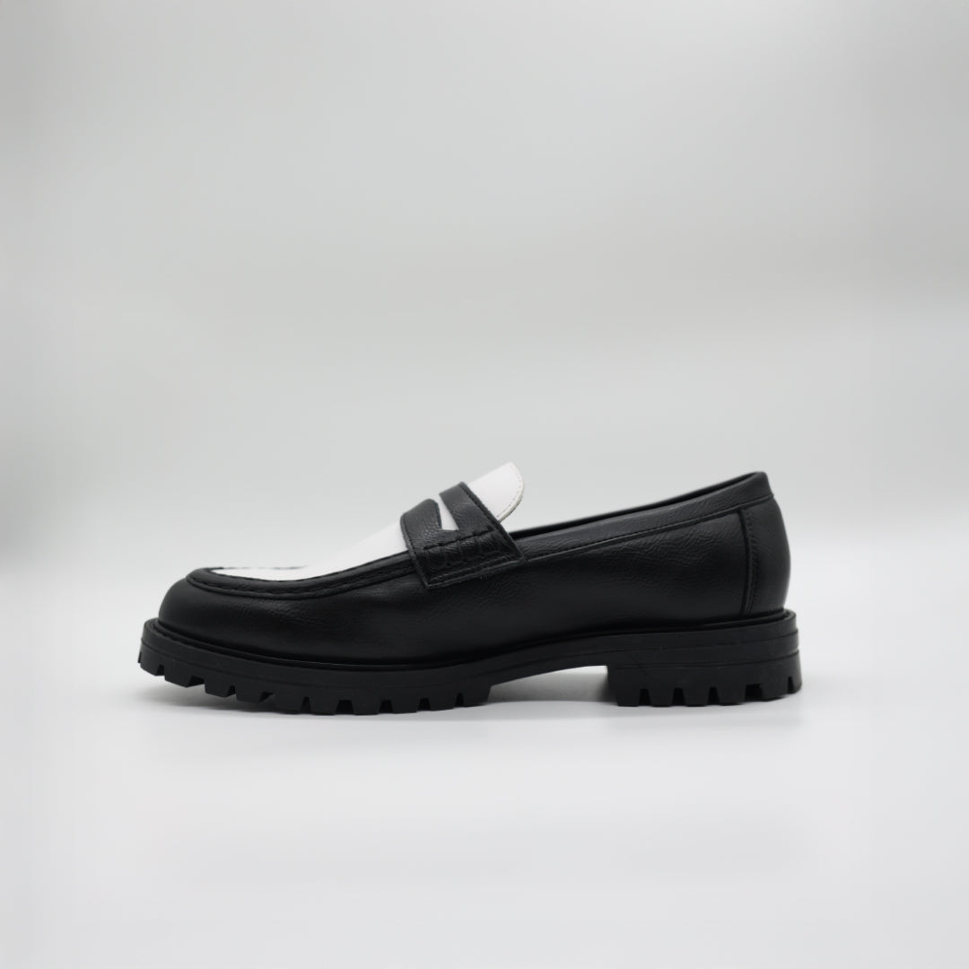 High Top Loafer Shoe.