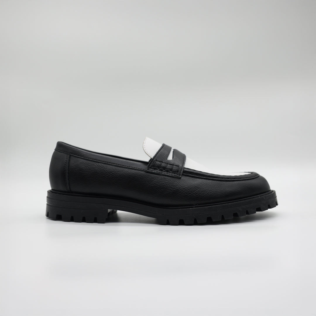 High Top Loafer Shoe.