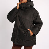 BLACK PUFFER JACKET