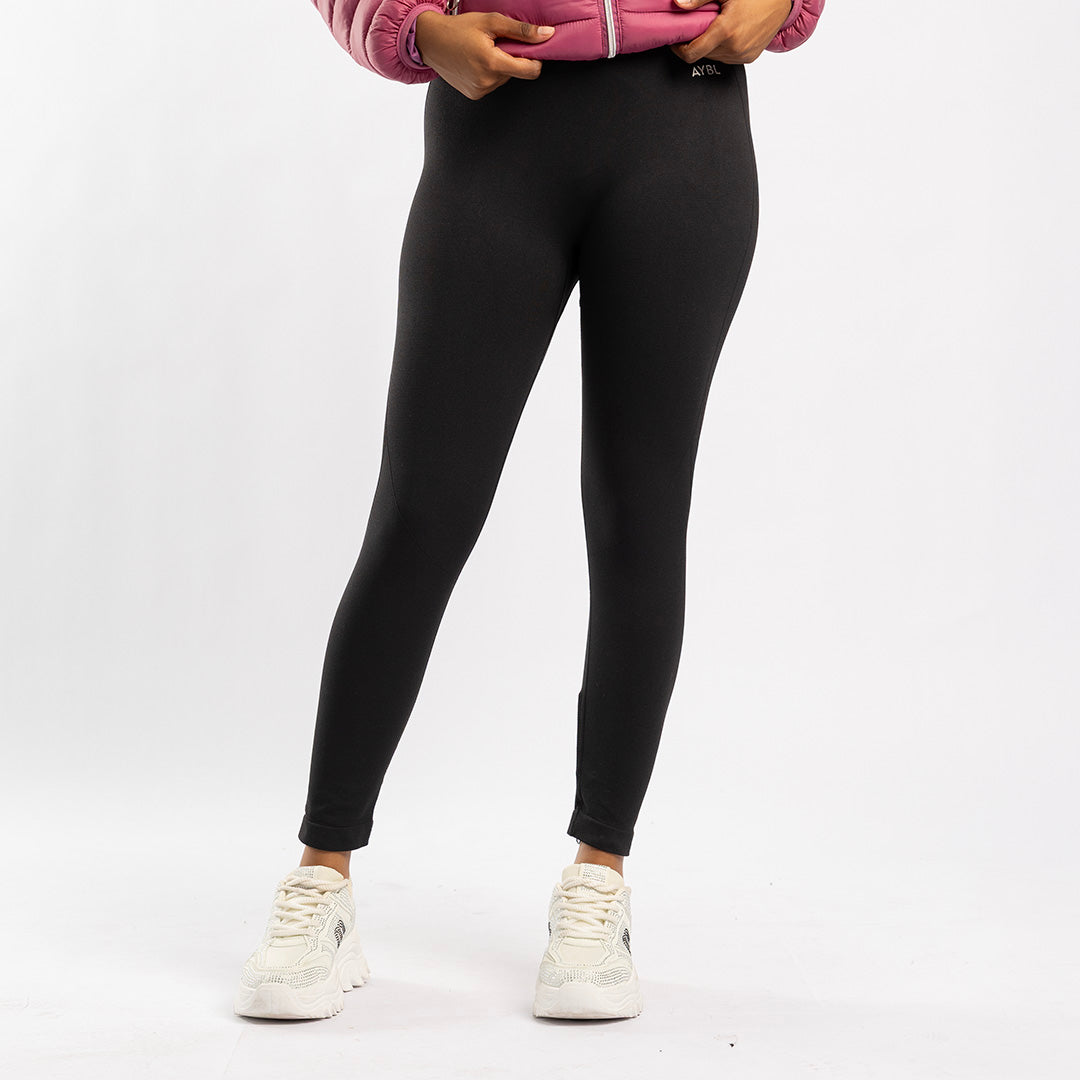 BLACK GYM TIGHT
