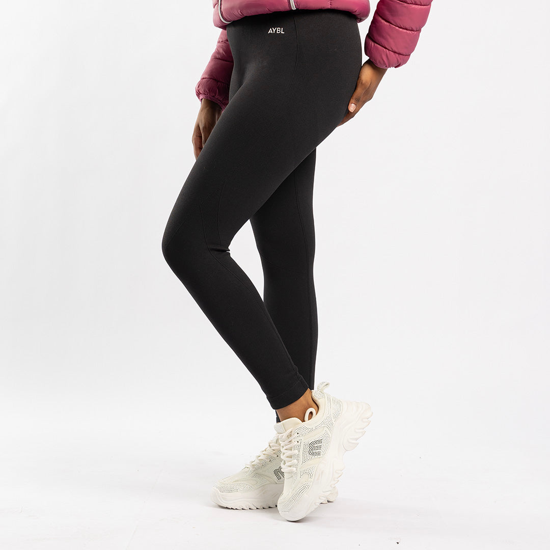 BLACK GYM TIGHT