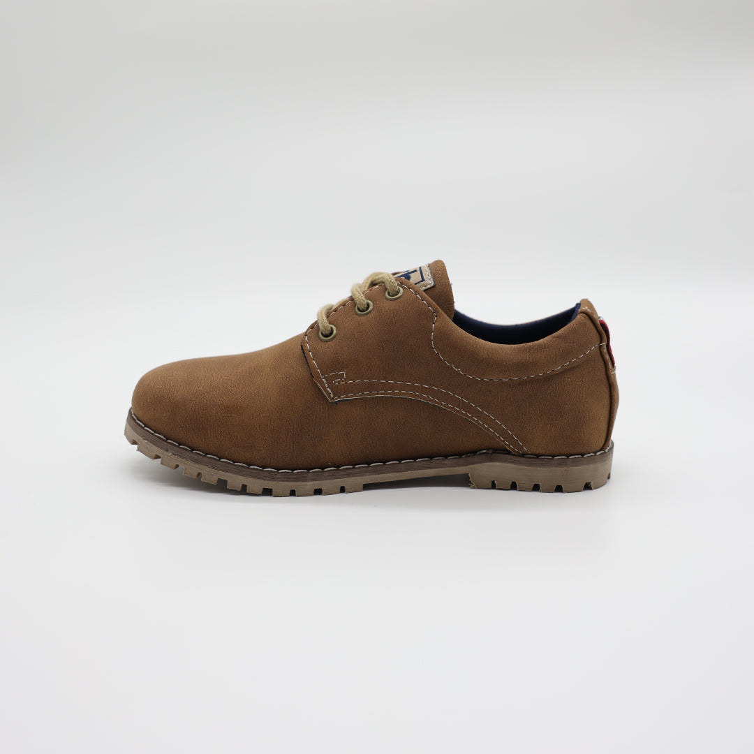 Lace Up Shoe.Randed Outsole.