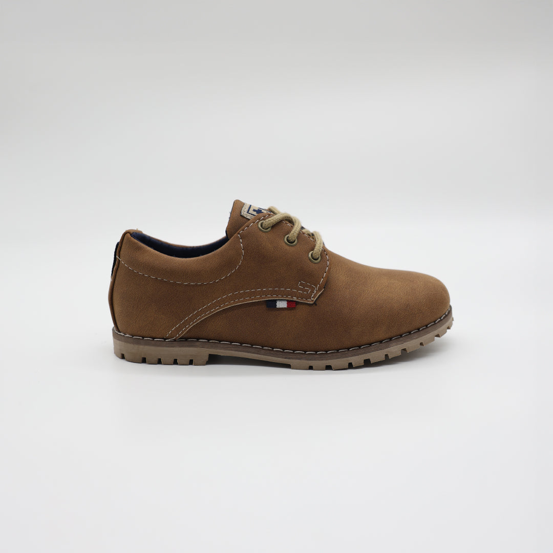 Lace Up Shoe.Randed Outsole.