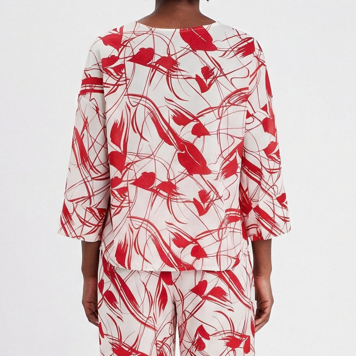ALORA LADIES PRINTED TOP