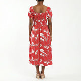 ALORA LADIES PRINTED DRESS