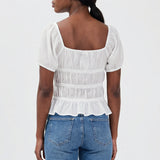 ALORA LADIES WHITE TOP