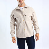 Stone Melton Shacket