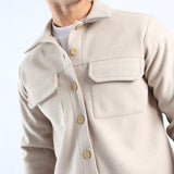 Stone Melton Shacket