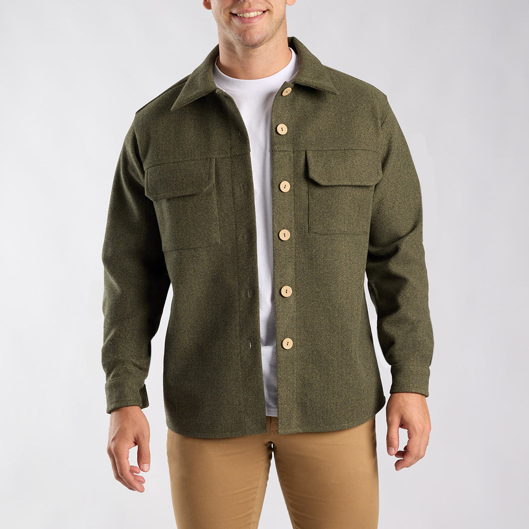 Olive Melton Shacket