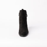 BLACK SUEDE CHELSEA BOOT