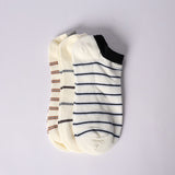 Stripe Metallic 3 Pack Secret Socks.