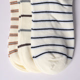 Stripe Metallic 3 Pack Secret Socks.