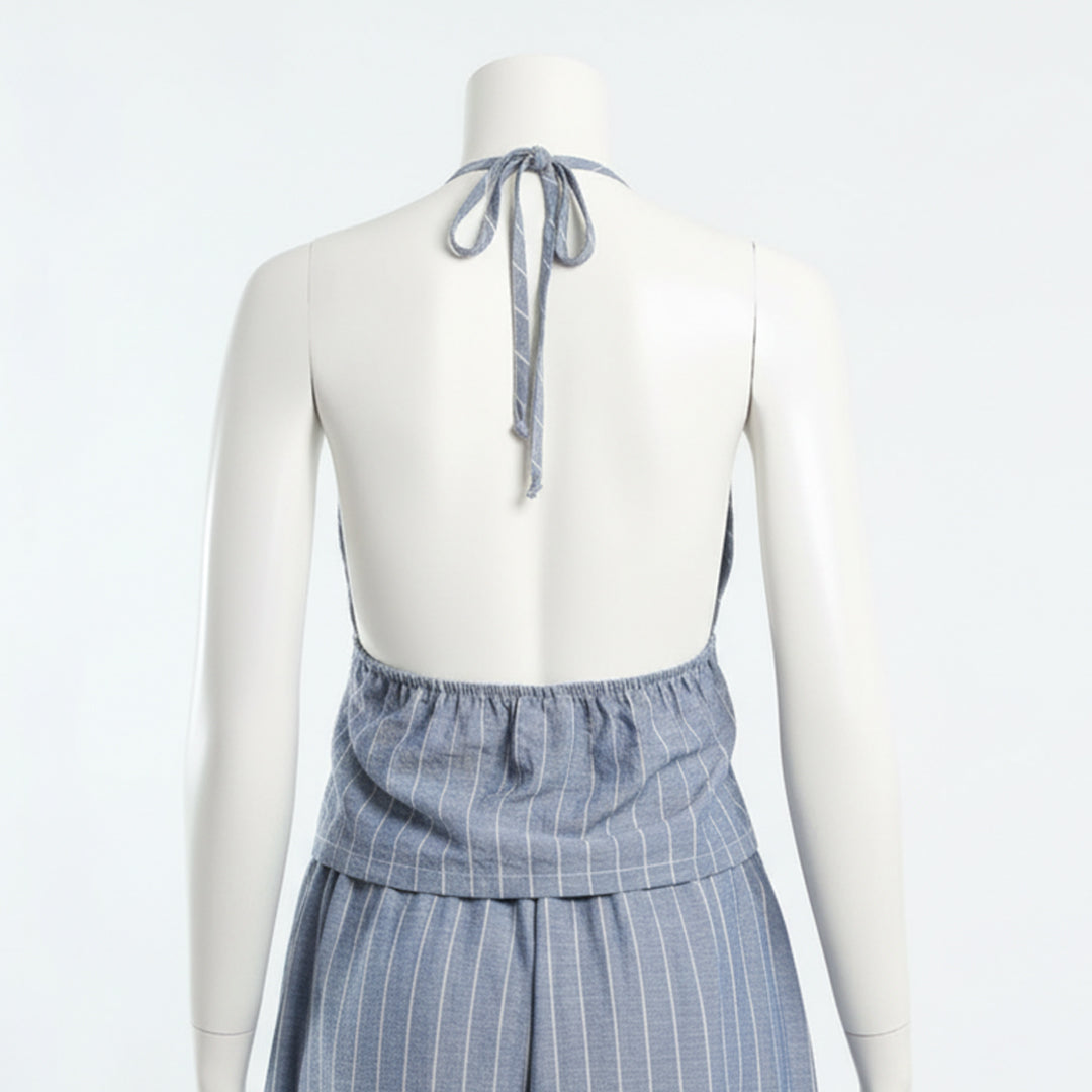 Navy/white Stripe Top NOVA Fashion Fusion
