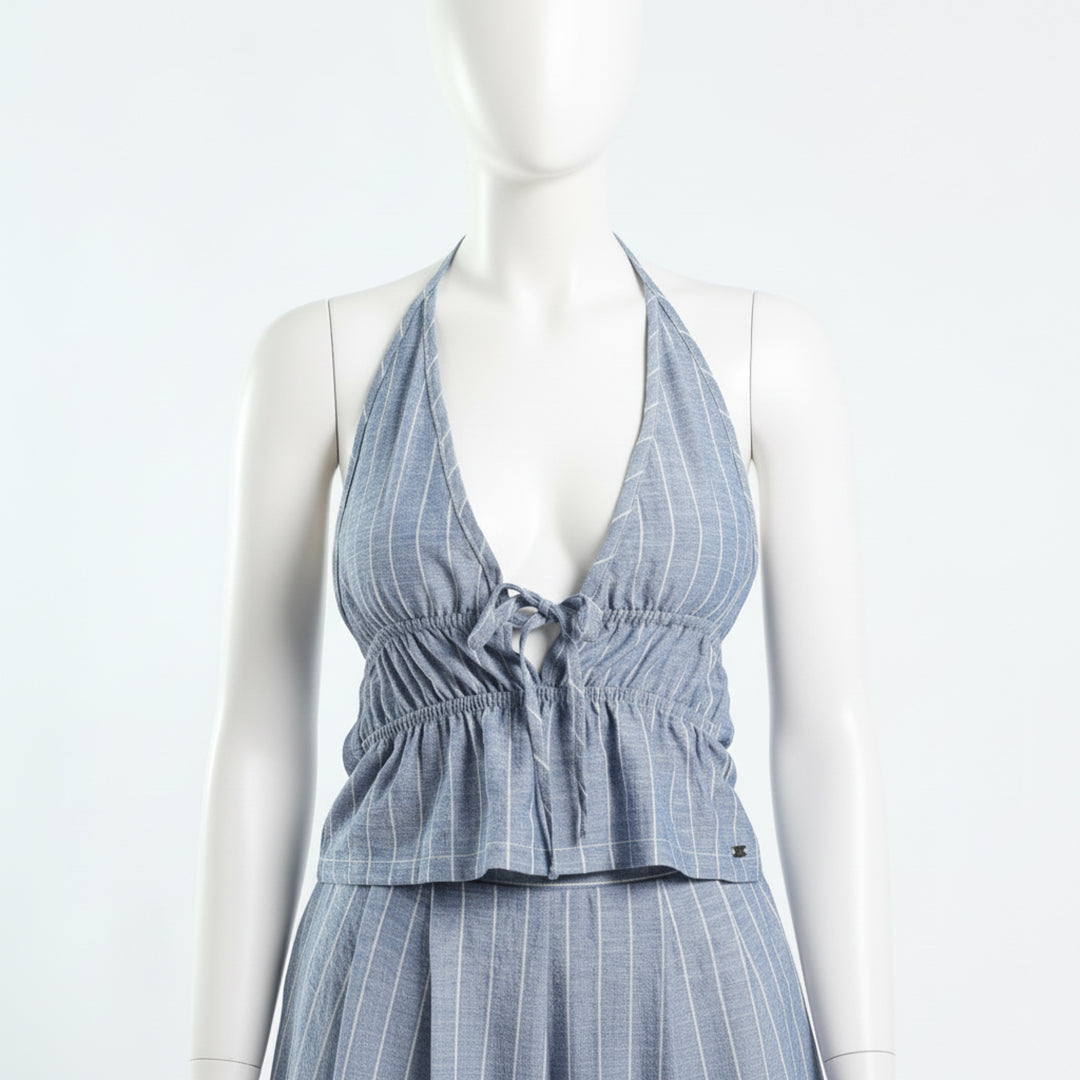 Navy/white Stripe Top NOVA Fashion Fusion