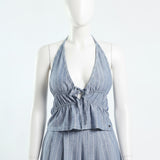 Navy/white Stripe Top NOVA Fashion Fusion